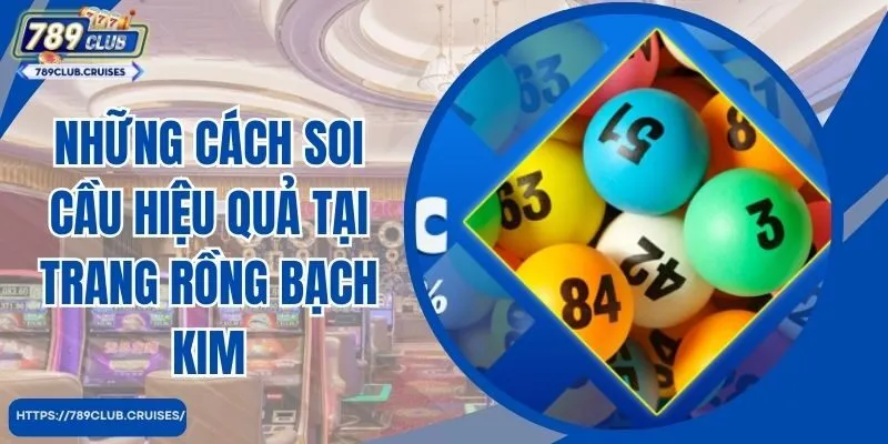 Những cách soi cầu hiệu quả tại trang bạch bạch kim